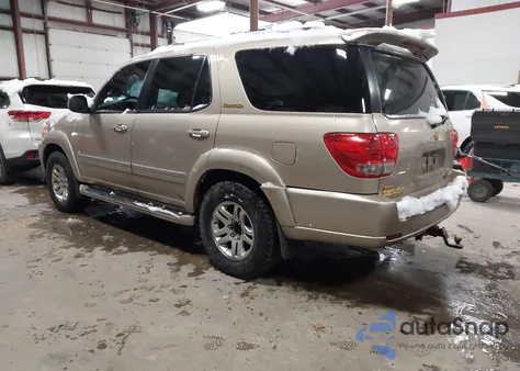 2005 Toyota Sequoia Limited V8 из США, поврежденный, VIN 5TDBT48A25S239901